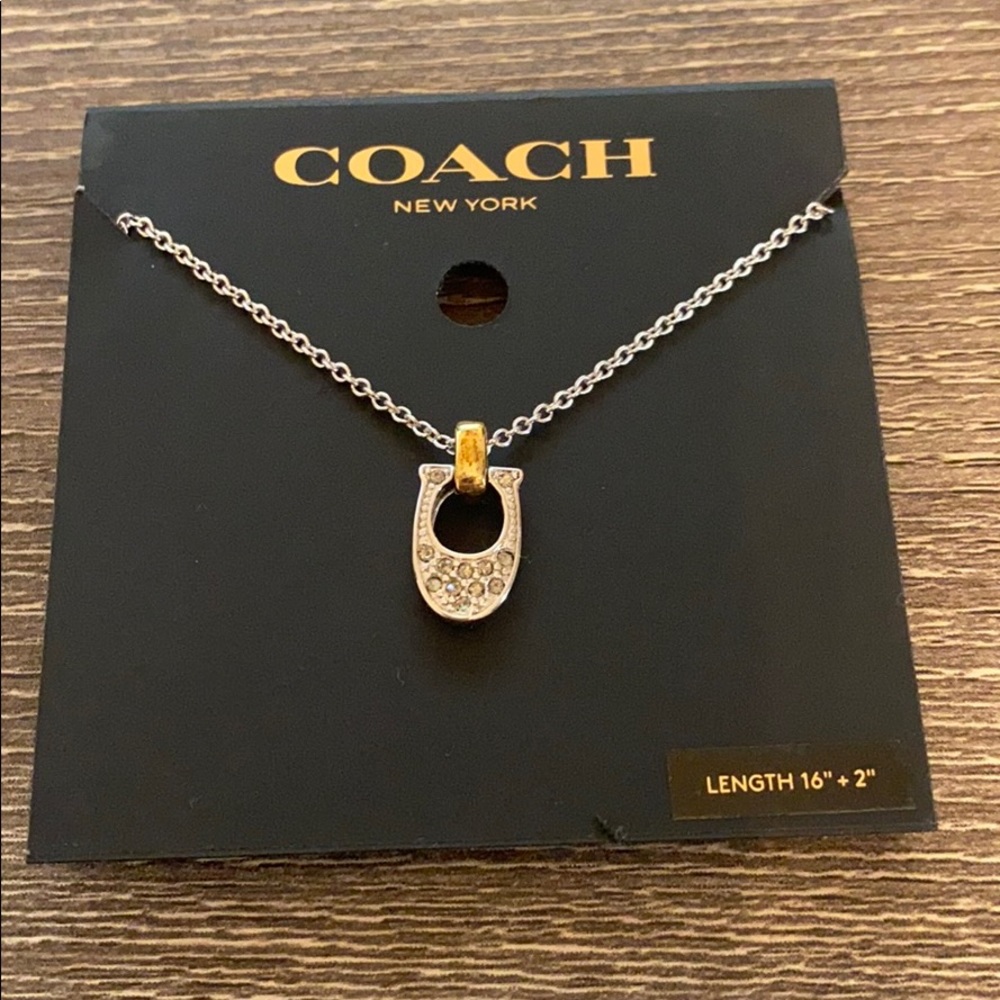 Coach 16” necklace NWT - perfect condition